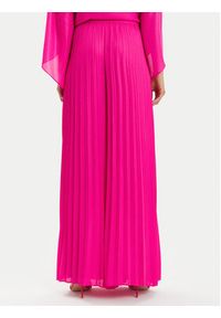 Lola Casademunt by Maite Spodnie materiałowe MS2414004 Różowy Relaxed Fit. Kolor: różowy. Materiał: syntetyk #2