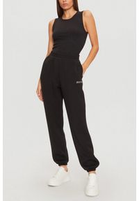 Guess - GUESS Czarne damskie spodnie dresowe Cecilia, Rozmiar S. Kolor: czarny. Materiał: dresówka #2