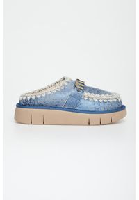 Mou - Klapki damskie skórzane mule MOU. Materiał: skóra #3