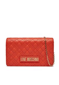 Love Moschino - LOVE MOSCHINO Torebka JC4079PP0ILA0459 Pomarańczowy. Kolor: pomarańczowy. Materiał: skórzane #1