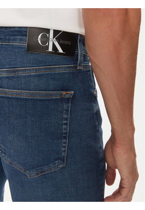 Calvin Klein Jeans Jeansy J30J323691 Niebieski Slim Fit. Kolor: niebieski
