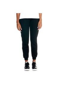 LEONE 1947 APPAREL - Szare, plecione spodnie damskie Leone. Kolor: czarny. Materiał: tkanina. Sport: fitness