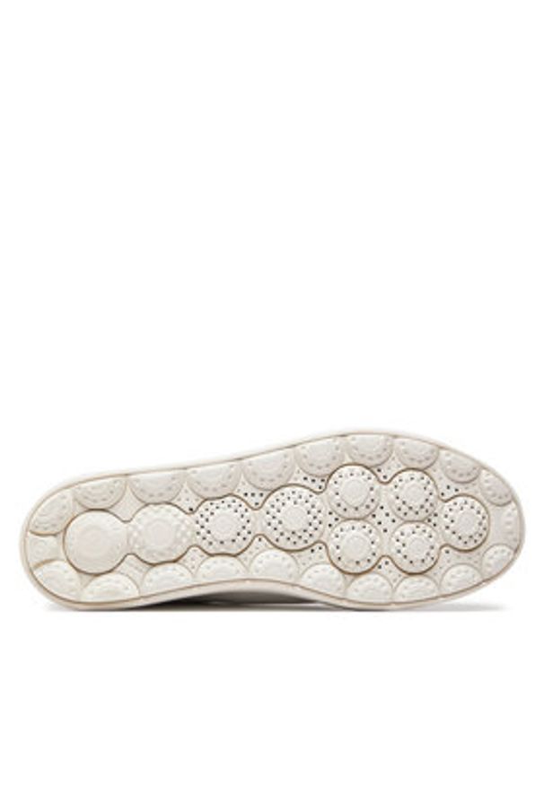 Geox Sneakersy D Spherica Ecub-1 D45WEA 09BNF C1327 Biały. Kolor: biały. Materiał: skóra