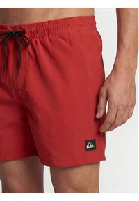 Quiksilver Szorty kąpielowe Everyday Solid Volley 15 EQYJV04120 Czerwony Regular Fit. Kolor: czerwony. Materiał: syntetyk #2