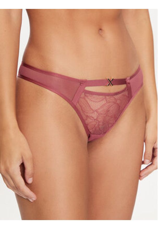 Chantelle X Figi brazylijskie Xquisite C01AG0 Różowy. Kolor: różowy. Materiał: syntetyk