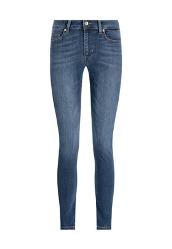 Liu Jo Jeansy UXX037 D4186 Granatowy Slim Fit. Kolor: niebieski