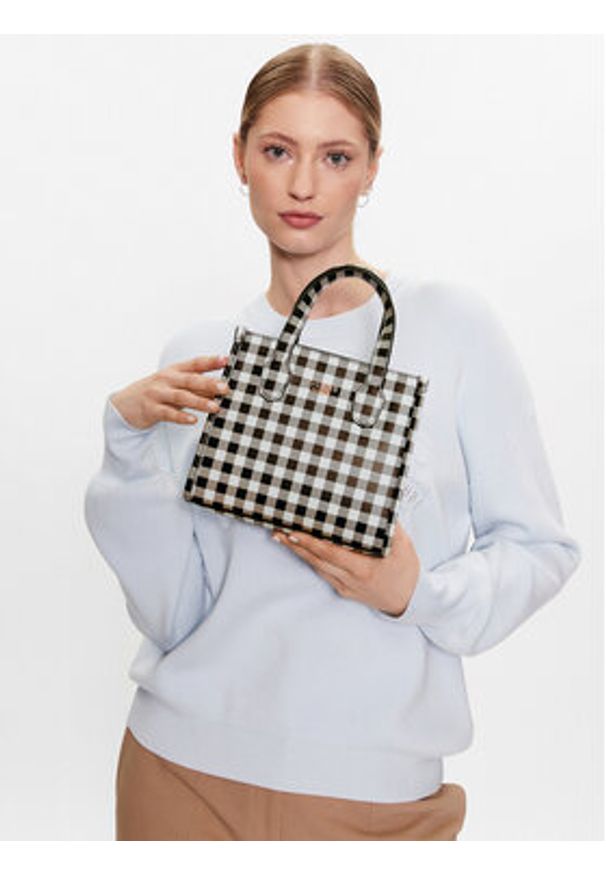Guess Torebka Silvana (VH) Mini Bags HWVH86 65770 Szary. Kolor: szary. Materiał: skórzane
