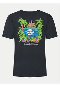 Quiksilver T-Shirt Island Sunrise Moe AQYZT09543 Czarny Regular Fit. Kolor: czarny. Materiał: bawełna #3