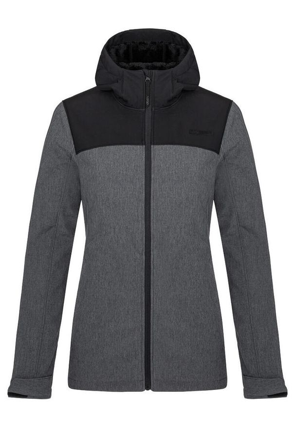 ALPINE PRO - Kurtka Softshell Damska Luka - Wiatroodporna i Oddychająca. Kolor: fioletowy. Materiał: softshell. Sport: turystyka piesza