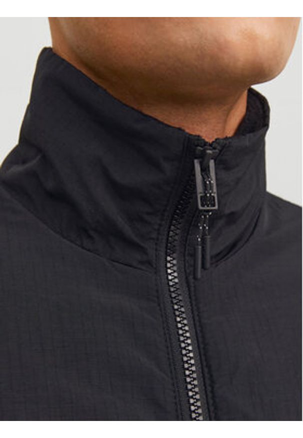 Jack & Jones - Jack&Jones Polar Marvin 12235864 Czarny Regular Fit. Kolor: czarny. Materiał: syntetyk