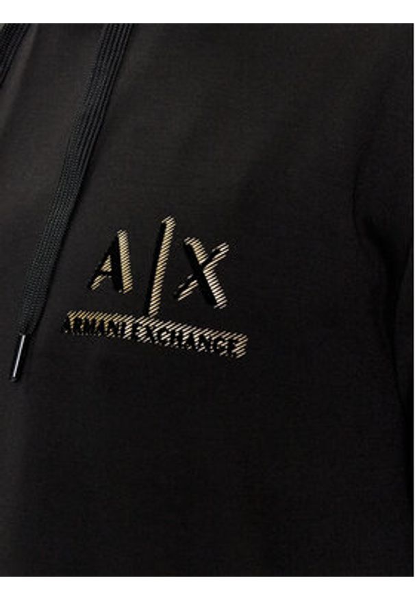 Armani Exchange Bluza 3DZMSB Z9N1Z 1200 Czarny Regular Fit. Kolor: czarny. Materiał: syntetyk