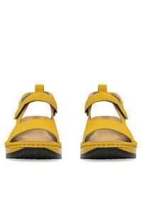 Rieker Sandały V59Q4-68 Żółty. Kolor: żółty. Materiał: syntetyk #2