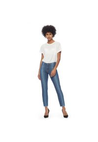 Lee - SPODNIE DAMSKIE LEE ELLY CROPPED RAW HEM LASER STRIPE L31QQYYV