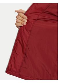 Tommy Jeans Kurtka puchowa Basic DW0DW18312 Czerwony Slim Fit. Kolor: czerwony. Materiał: syntetyk #7