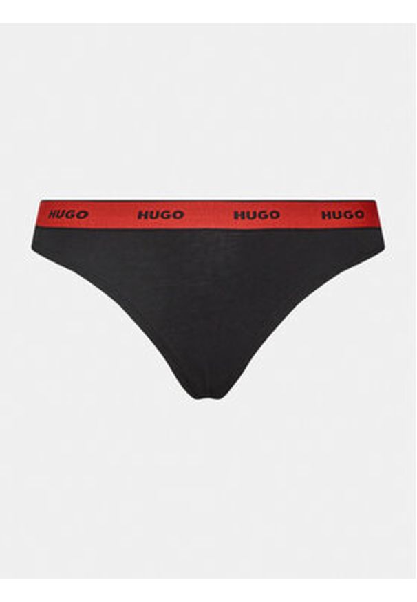 Hugo Stringi 50510622 Czarny. Kolor: czarny. Materiał: bawełna