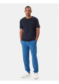 BOSS T-Shirt Mix&Match 50515312 Granatowy Regular Fit. Kolor: niebieski. Materiał: bawełna #2