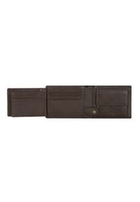 Wittchen - Męski portfel skórzany z ochroną kart. Kolor: brązowy. Materiał: skóra #5