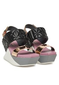 United Nude Sandały Delta Wedge Puffy 10902886188 Kolorowy. Materiał: skóra. Wzór: kolorowy #3