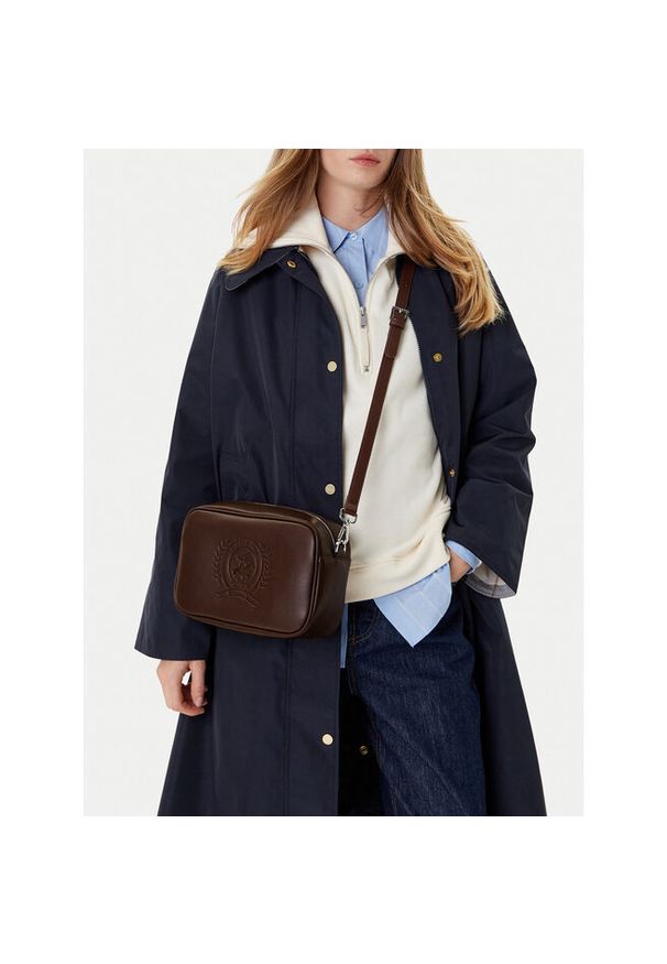 Torebka Beverly Hills Polo Club. Kolor: brązowy