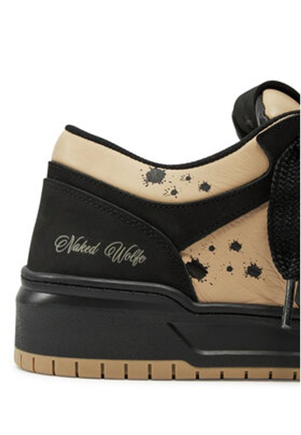 Naked Wolfe Sneakersy CM-00 Czarny. Kolor: czarny. Materiał: skóra