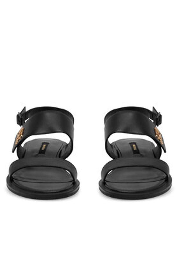 Gino Rossi Sandały IMPERI-1 Czarny. Kolor: czarny. Materiał: skóra