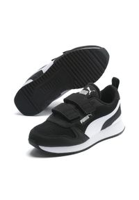 Puma - Dziecięce buty sportowe R78 PUMA Black White. Kolor: biały, czarny, wielokolorowy. Sezon: lato