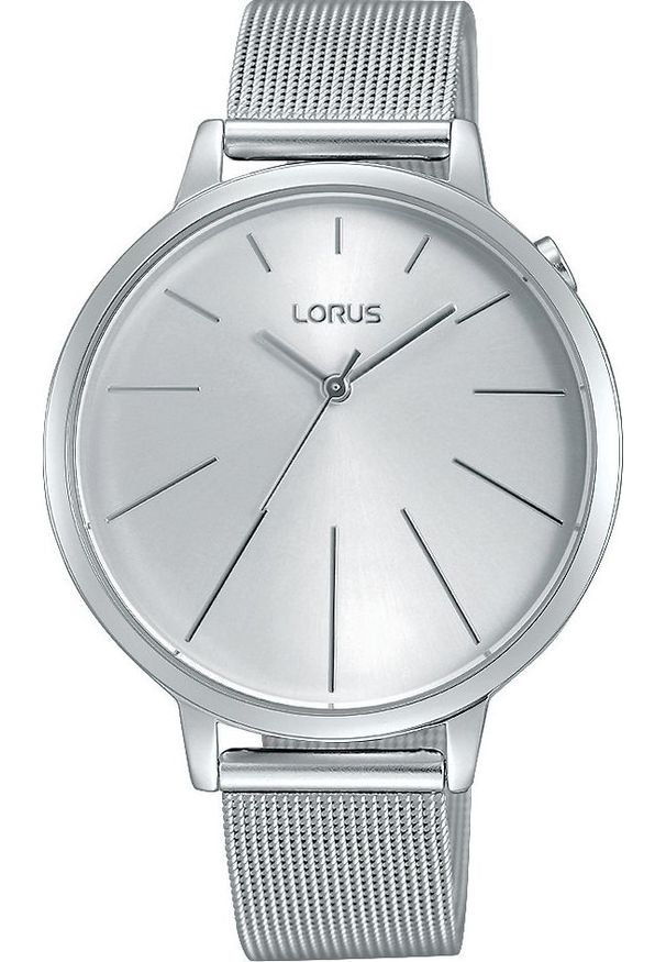Zegarek Lorus RG205KX9 Mesh damski srebrny. Kolor: srebrny. Materiał: mesh