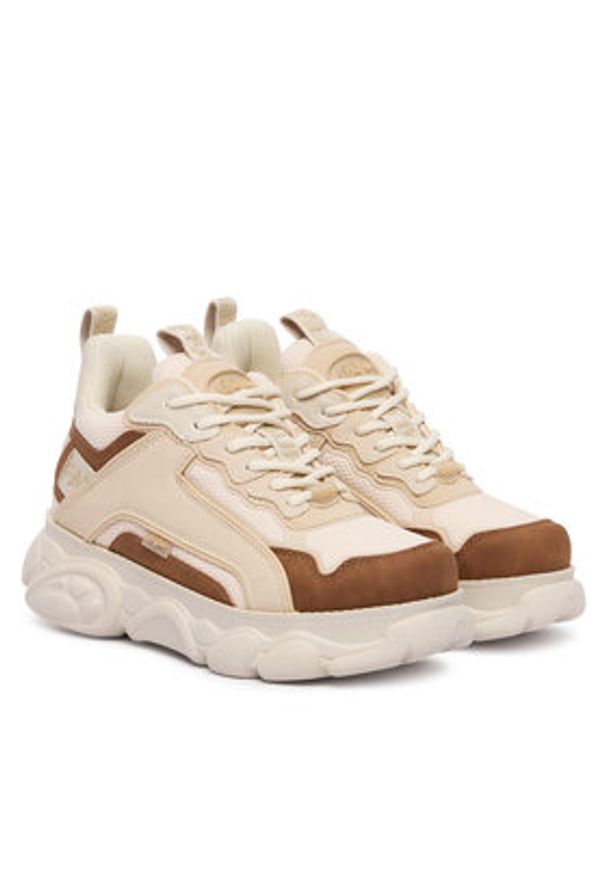 Buffalo Sneakersy Cld Chai 1636529 Beżowy. Kolor: beżowy. Materiał: skóra