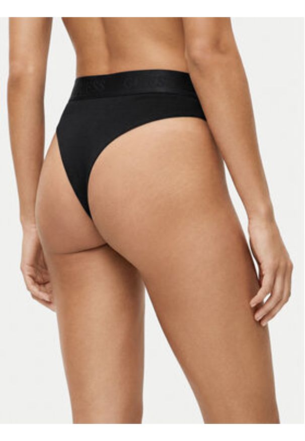 Guess Figi brazylijskie O6GE04 KE831 Czarny. Kolor: czarny. Materiał: bawełna