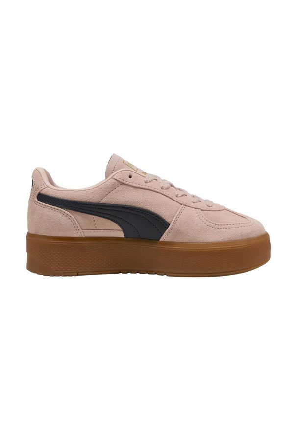 Tenisówki Puma Model Palermo Elevata Wns Kolor Rose. Kolor: różowy. Materiał: tkanina