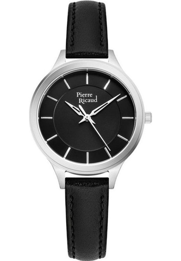 Zegarek Pierre Ricaud Zegarek damski Pierre Ricaud P21012.5214Q czarny. Kolor: czarny