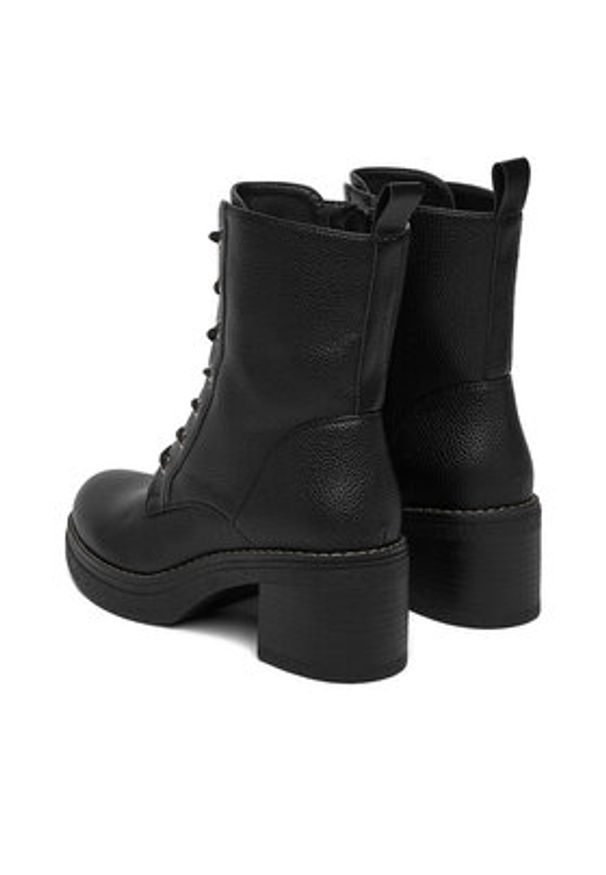 Clara Barson Trzewiki CEO-WS6570-02 Czarny. Kolor: czarny. Materiał: materiał