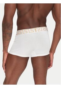 VERSACE - Versace Komplet 3 par bokserek AU10326 Biały. Kolor: biały. Materiał: bawełna