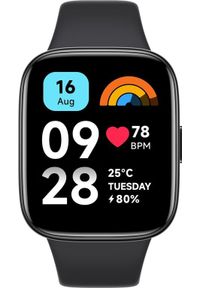 Smartwatch Xiaomi Redmi Watch 3 Active Czarny (47254). Rodzaj zegarka: smartwatch. Kolor: czarny