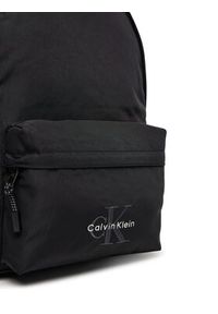 Calvin Klein Plecak Bold Round Backpack LV04D3114G Czarny. Kolor: czarny. Materiał: materiał #5