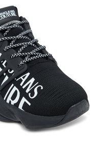 Versace Jeans Couture Sneakersy 79YA3SU1 ZSC93 899 Czarny. Kolor: czarny. Materiał: materiał #5