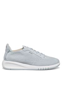 Geox Sneakersy D Aerantis D02HNA 00022 C0397 Błękitny. Kolor: niebieski. Materiał: skóra, zamsz #1