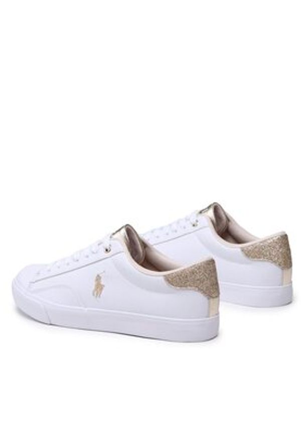 Polo Ralph Lauren Tenisówki Theron V RF104098 Biały. Kolor: biały. Materiał: skóra