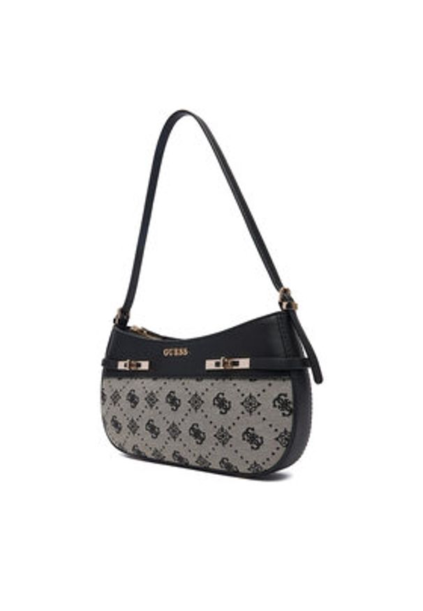 Guess Torebka Melinda HWJP99 02170 Czarny. Kolor: czarny