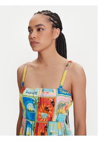 Roxy Sukienka letnia Atlas Sunshine ERJWD03892 Kolorowy Regular Fit. Materiał: bawełna. Wzór: kolorowy. Sezon: lato #3