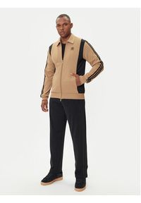 Adidas - adidas Bluza adicolor Panel JY1427 Beżowy Regular Fit. Kolor: beżowy. Materiał: syntetyk #5