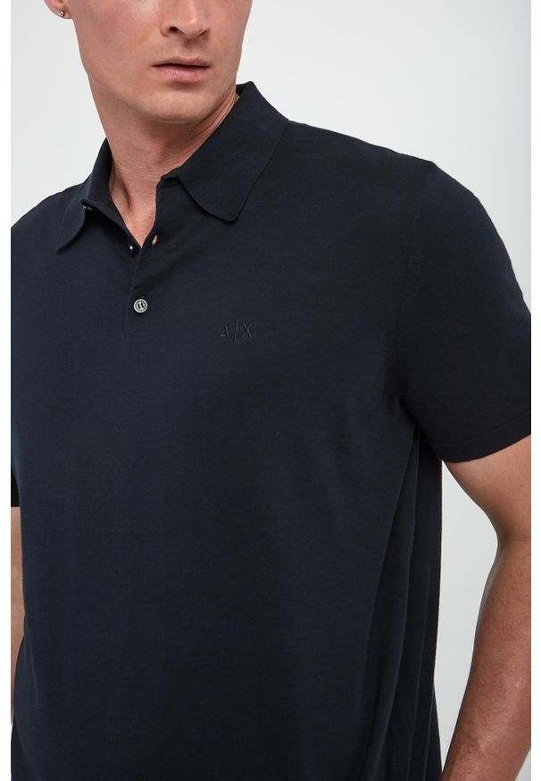 Armani Exchange - Polo męskie ARMANI EXCHANGE. Typ kołnierza: polo