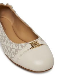MICHAEL Michael Kors Baleriny Mandy 40S5MAFP1B Écru. Materiał: materiał