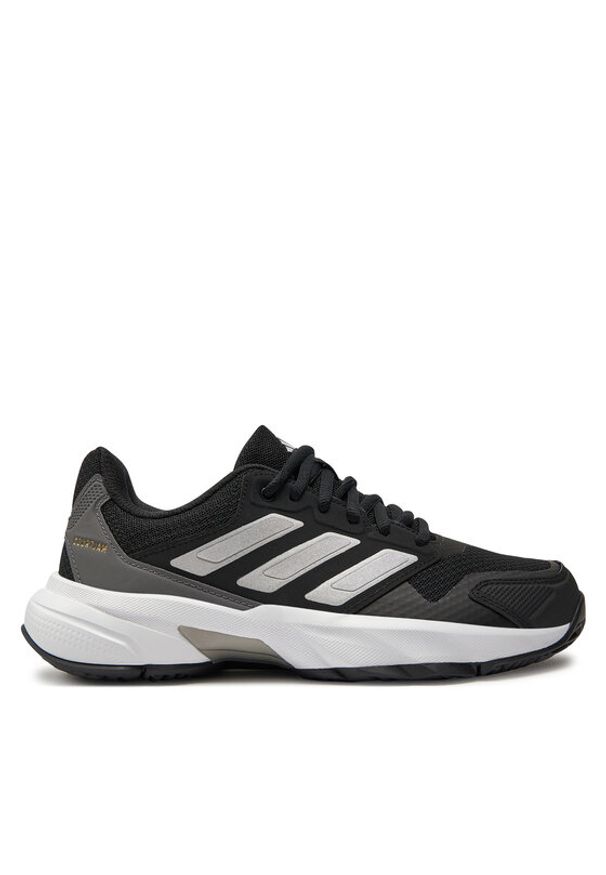 Adidas - adidas Buty do tenisa CourtJam Control 3 Tennis ID2458 Czarny. Kolor: czarny. Materiał: materiał. Sport: tenis