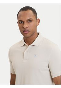 Barbour Polo Original Sports MML0358BE12 Beżowy Regular Fit. Typ kołnierza: polo. Kolor: beżowy. Materiał: bawełna #4