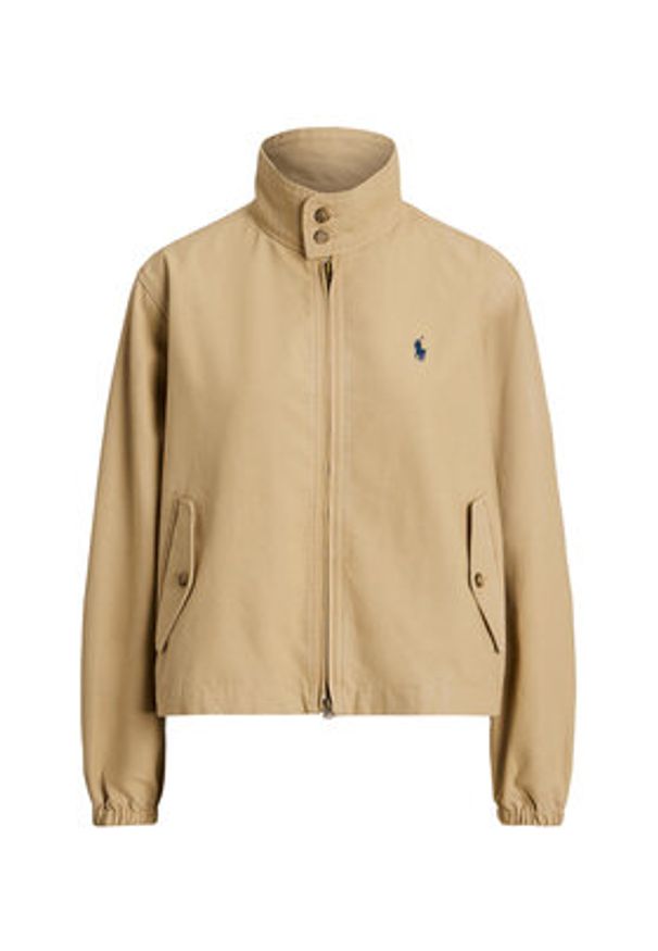 Polo Ralph Lauren Kurtka przejściowa 211936442003 Beżowy Straight Fit. Typ kołnierza: polo. Kolor: beżowy. Materiał: bawełna