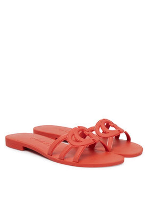 Guess Sandały FLJHO2 ELE03 Czerwony. Kolor: czerwony. Materiał: syntetyk
