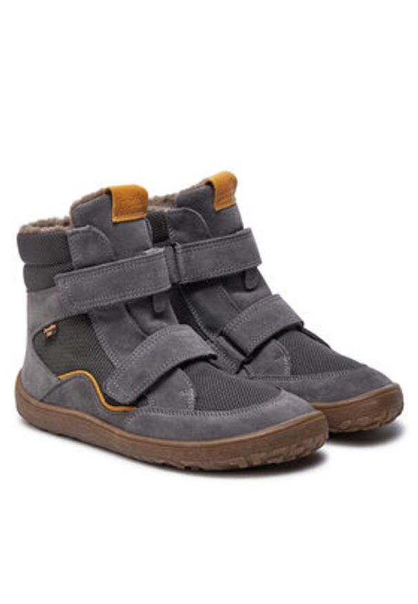 Froddo Kozaki Barefoot Tex Winter G3160233-3 S Szary. Kolor: szary. Materiał: skóra