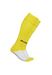 Bohaterowie dziecięcy Givova Amarillo w syntetycznym. Kolor: żółty. Materiał: syntetyk. Sport: piłka nożna