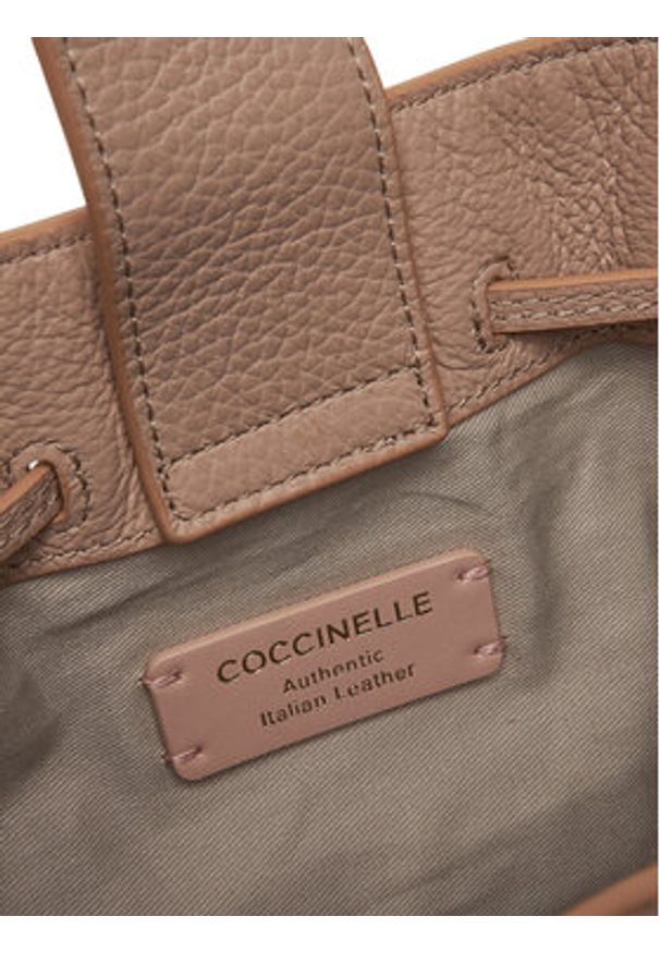Coccinelle Torebka E1 R1K 23 01 01 Beżowy. Kolor: beżowy. Materiał: skórzane